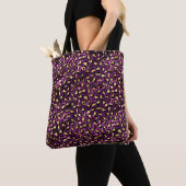 Design der lila und Gold Leopard-Serie 1 Tasche (Von Nahem)
