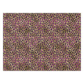 Design der lila und Gold Leopard-Serie 4 Tischdecke (Vorderseite (Horizontal))
