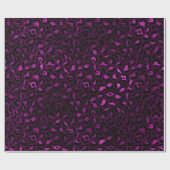 Design der lila und Gold Leopard-Serie 5 Geschenkpapier (Flach)