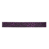 Design der lila und Gold Leopard-Serie 5 Satinband (Vorderseite)