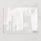 Design der Lounge Postkarte (Rückseite)