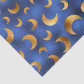 Design der Luxus-Blue- und Gold-Serie 15 Seidenpapier (Ausschnitt)