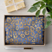 Design der Luxus-Blue- und Gold-Serie 3 Seidenpapier (Geschenk)