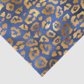 Design der Luxus-Blue- und Gold-Serie 3 Seidenpapier (Ausschnitt)
