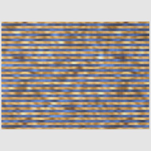 Design der Luxus-Blue- und Gold-Serie 7 Seidenpapier (Vorderseite)