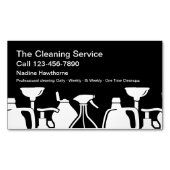 Design der Magnetreinigung Magnetische Visitenkarte (Vorderseite)