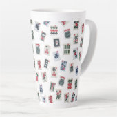 Design der MahJongg-Fliesen Milchtasse (Rechte Ecke)