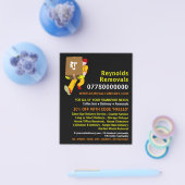 Design der Mannboxen entfernen, Werbung des Entfer Flyer (Einzeln)