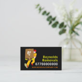 Design der Mannschaftskiste entfernen, Entfernungs Visitenkarte (Stehend Vorderseite)