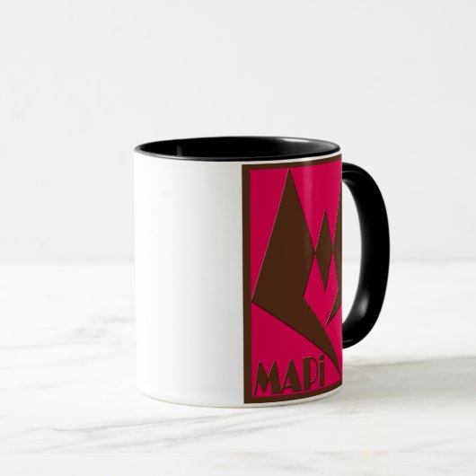Design der MAPi-Logo-Tasse 5a Tasse (VorderseiteRechts)
