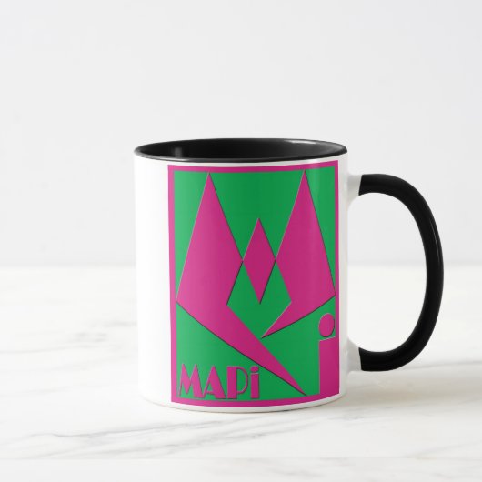 Design der MAPi-Logo-Tasse 6b Tasse (Rechts)