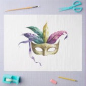 Design der Mardi Gras Mask Serie 24 Seidenpapier (Basteln)