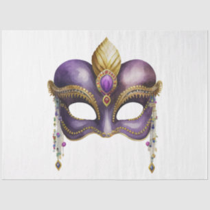 Design der Mardi Gras Mask Serie 25 Seidenpapier