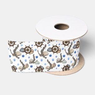 Design der maritimen Life-Serie 35 Satinband