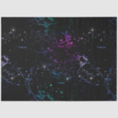 Design der Marmorgalaxie-Serie 3 Seidenpapier (Vorderseite)