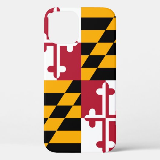 Design der Maryland-Staatsflagge Case-Mate iPhone Hülle (Rückseite)