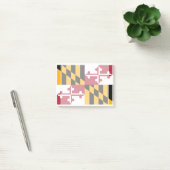 Design der Maryland-Staatsflagge Post-it Klebezettel (Büro)