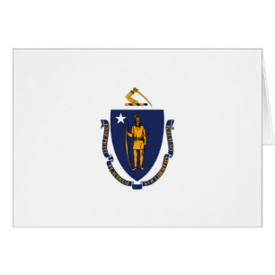 Design der Massachusetts-Staatsflagge