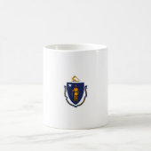 Design der Massachusetts-Staatsflagge Kaffeetasse (Mittel)