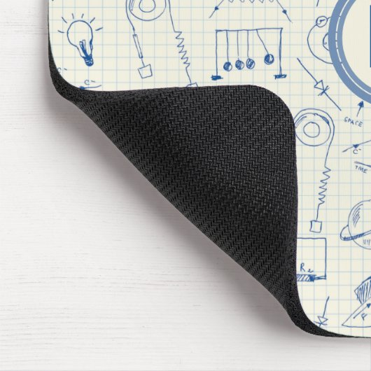 Design der Math Physics Electronics Icons Mousepad (Ecke)