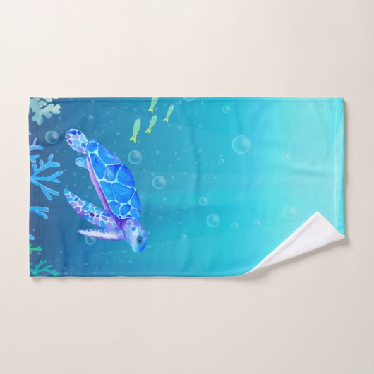 Design der Meeresschildkröten Handtuch (Handtuch)
