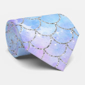Design der Meerjungfrau-Galaxie-Serie 1 Krawatte (Gerollt)