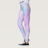 Design der Meerjungfrau-Galaxie-Serie 1 Leggings (Links)