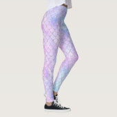 Design der Meerjungfrau-Galaxie-Serie 1 Leggings (Rechts)