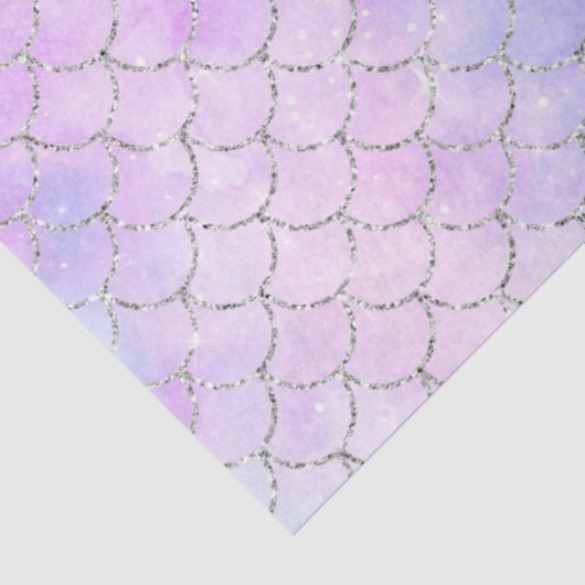 Design der Meerjungfrau-Galaxie-Serie 1 Seidenpapier (Ausschnitt)