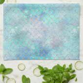 Design der Meerjungfrau-Galaxie-Serie 2 Geschirrtuch (Gefaltet)