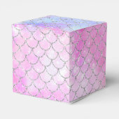 Design der Meerjungfrau-Galaxie-Serie 4 Geschenkschachtel (Rückseite)