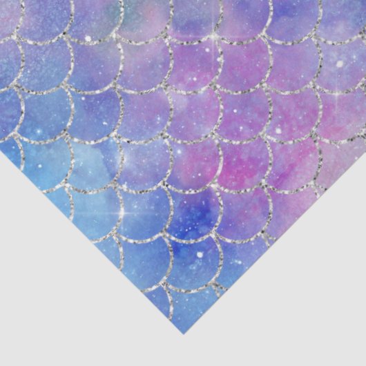 Design der Meerjungfrau-Galaxie-Serie 5 Seidenpapier (Ausschnitt)