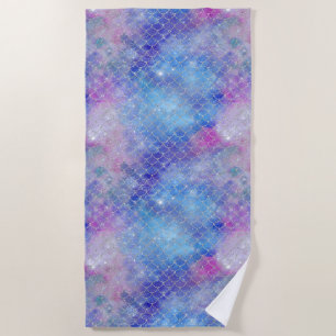Design der Meerjungfrau-Galaxie-Serie 5 Strandtuch