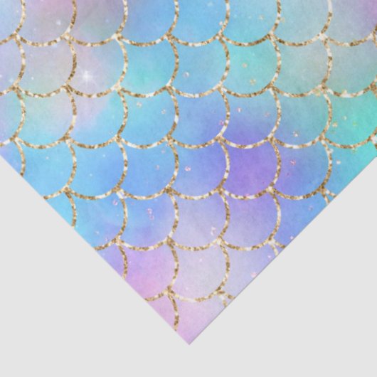 Design der Meerjungfrau-Galaxy-Serie 10 Seidenpapier (Ausschnitt)