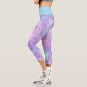 Design der Meerjungfrau-Galaxy-Serie 11 Capri Leggings