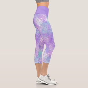 Design der Meerjungfrau-Galaxy-Serie 11 Capri Leggings