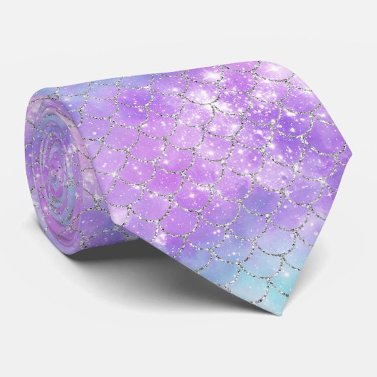 Design der Meerjungfrau-Galaxy-Serie 11 Krawatte (Gerollt)