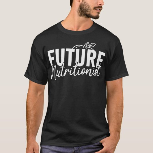 Design der Mens Future Nutritionist - Ernährungswi T-Shirt (Vorderseite)