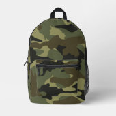Design der militärischen Camouflage der Green Khak Bedruckter Rucksack (Vorderseite)