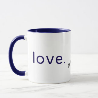 Design der Minimalistischen Liebe - Valentinstag-G Tasse