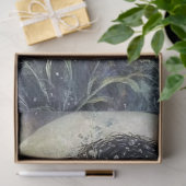 Design der Mond-Serie #1 Seidenpapier (Geschenk)