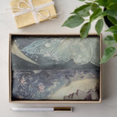 Design der Mond-Serie #6 Seidenpapier (Geschenk)