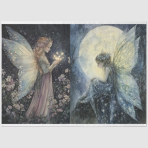Design der Mond-Serie #7 Seidenpapier