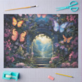 Design der Moonlight Butterfly-Serie 6 Seidenpapier (Basteln)