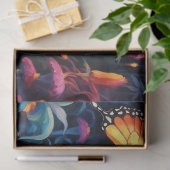 Design der Moonlight Butterfly-Serie 9 Seidenpapier (Geschenk)
