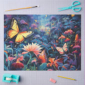 Design der Moonlight Butterfly-Serie 9 Seidenpapier (Basteln)