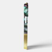 Design der Muschel "cooles Öl und Wasser" Case-Mate iPhone Hülle (Rückseite / Rechts)