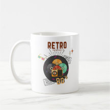 Design der Musik-CD für Retro 80er/90s