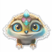 Design der mystischen Kreatur .1 Aufkleber (Vorderseite)