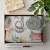 Design der nächsten Junk Journal-Serie #1 Seidenpapier (Geschenk)